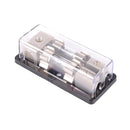 2-Way AGU In-Line Fuse Holder Stereo/Audio/Car/RV/Boat and 60A Fuse