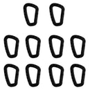 10pcs Outdoor Camping Carabiner Snap Hook Water Bottle Keyring Molle Buckle