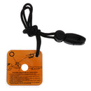 Essential Outdoor Survival Tool Reflective Signal Mirror with Whistle Boat Marine Rescue Reflector Emergency Safety Gear