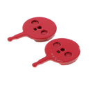 Pair Resin Disc Brake Pads with Fitted Spring for BB5 MTB Bike Road Bicycle