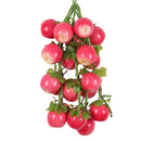 Pack of 5PCS Artificial Fruits Vegetables Strings Farm Kitchen Hanging Decor Photography Studio Background Hanging Ornaments