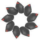 9Pcs/set Knitted Golf Iron Head Covers Headcover Protectoive Case Set with No. (3,4,5,6,7,8,9,Pw,Sw) for Golfer