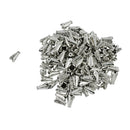 100 Pieces Vintage Flower Bead Caps Tassel Cap Crimp End Connectors Antique Silver for Tassel Chains Earring Necklace Pendant DIY Jewelry Findings