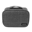 Portable Travel USB Cable Cord Earphone Flash Drive Case Bag Storage Pouch Grey