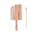 Wooden Multi Sound Tube Percussion Musical Toy Instrument with beater and Handle for Kids and Children
