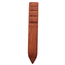 Wood Leathercraft Flat Wood Edge Slicker Burnisher for DIY Leather Working