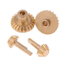 4pcs Brass Gears Pinion for WPL 1/12 RC Car Pick-up Truck Spare Parts