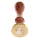Retro Sealing Wax Wood Handle Design for DIY Wedding Cards Logo Xmas Gift