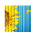 180 x 180cm Extra Wide Sunflower EVA Bathroom Shower Curtain + Hook - Waterproof, Non Toxic, Eco-Friendly, No Chemical Odor