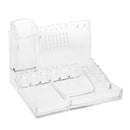 Household Clear Acrylic Jewelry & Cosmetic Storage Makeup Case Organizer Box