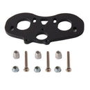 Black Metal Dual Motor Board Upgrade Parts for 1/10 Axial SCX01 RC Car Truck