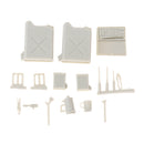 1/35 Resin Soldier Scenario Accessories Set Drums Repair Tools Resin Kit