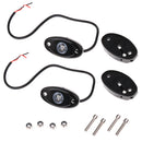 2 Pieces Under Car Chassis LED Light Lamp Boat Marine Light Blue