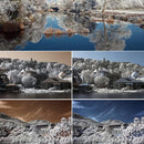 Zomei 720mm Infrared Optical Glass IR Filter Circular for Camera Weak Light 72mm