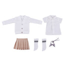 Adorable College Style Uniform Outfits For 1/6 Scale BJD Dolls Accessories
