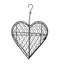 Iron Hanging Wreath Cacti Succulent Herb Flower Planter Plant Basket