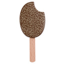 Wooden Mini Chocolate Popsicle Pretend Play Food Toy for Kids Toddlers (1 piece)