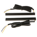 1 Pair Car Daytime Running Fog Driving Light Turn Signal Lamp White and Amber