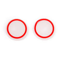 Silicone Joystick Thumbstick Caps for Sony PS4 Controller Luminous Red 2pcs