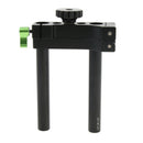 15mm Rail Rod Support System Clamp for Camera Shoulder Rig Softbox LCD Monitor Mount 90 Degree 4 Ports