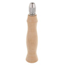 Leather Wooden Handle Tools Leather Edge Beveling Tool