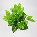2x Artificial Scindapsus Leaves Leaf Plants Home Office Garden Wedding Decor