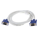 15Pin VGA 3+4 Adapter Monitor M/M Male to Male Cable Cord for PC 4.92ft
