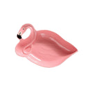 Ceramic Trinkets Tray For Necklace Earrings Rings Candy Nut Dish Flamingo Shaped Storage Tray for Girls