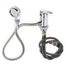 Professional Chrome Finish Stylish Design Leakage Proof Faucet With Sprayer & Hose FIT FOR Shampoo Bowls