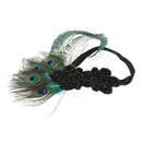Women's Vintage 1920s Feather Headbands Fascinator Cocktail Bridal