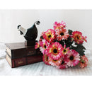 Artificial Elegant Peony Flowers Wedding Birthday Party Home Office Decor Scrapbooking DIY Rose Red