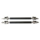2pcs Car Front Bumper Lip Splitter Strut Rod Tie Support Bars Stabilizer Support Rods