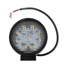 27W Round Spot Led Work Light Bar Boat Tractor Truck Offroad SUV ATV 4WD
