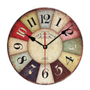 Retro Wood Wall Clock- perfect as a kitchen Clock,office clock ,home clock