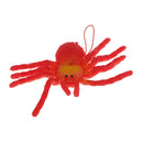 Simulation Rubber Spiders Kids Outdoor Game Animal Toy Red