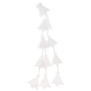 White 3 bunchs of Foam Tree Christmas Tree Hanging Decoration