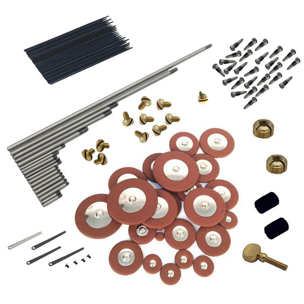 1 Set Alto Saxophone Repair Tools Parts with Screws Sound Hole Pad Nut Reed DIY Accessory