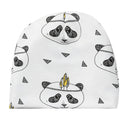 Baby Cartoon Girls Boys Warm Cotton Knit Hat Beanie Cap Panda Pattern