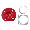 RED ENGINE CYLINDER HEAD COVER CASE CASING FOR 2 STROKE 47CC 49CC MOTORBIKE