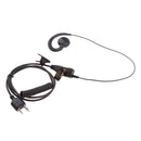 Security Ear-Hook Earpiece Headset PTT MIC 2Pin For MIDLAND GXT400/450 Radio