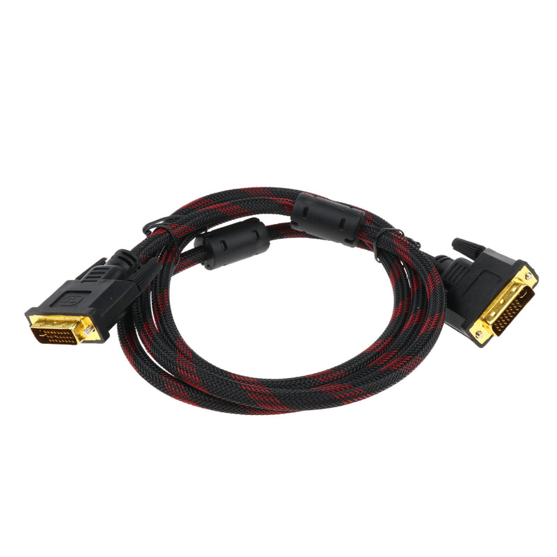 1.5Meter DVI-I Cable 24+5 Pin Male to Male Dual Link Lead High Resolution