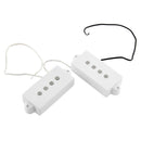 2PCS Guitar Neck Bridge Humbucker Pickup for 4-string P BASS Guitar