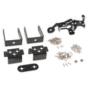 Flexible 3-DOF Metal Mechanical Robot Clamp Robotic Arm Claw With Gripper Mount Bracket Robot Car Vehicle-mounted Tool