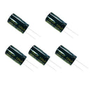 5 Pieces Radial Electronics Series Electrolytic Capacitor Assorted Kit, Long Life, Low Impedance 32x18mm DC 400V 120uf