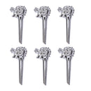 6pcs Bridge Peg Nails for Folk Bass Acoustic Guitar Accessory Unique Design