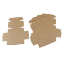 10 Pieces Folding Kraft Paper Box Gift Box Handmade Candle Soap Gift Packaging Box for Soap Making
