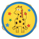 NEW Wooden Tambourine Hand Bell Drum Musical Percusion Instrument-Giraffe