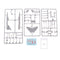 1/144 Scale FR F-1C FIGHTER Airplane Aircraft Plastic Model Kits with Decals
