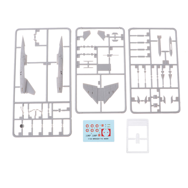1/144 Scale FR F-1C FIGHTER Airplane Aircraft Plastic Model Kits with Decals