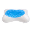Memory Foam Cooling Neck Massage Pillow Bone Shaped Relax Rest Pads Headrest for Car Driving